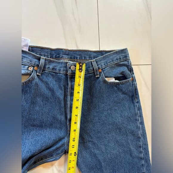 Levi's 501 high waisted button fly jeans 36x33 (men’s) - like new! - Picture 6 of 8